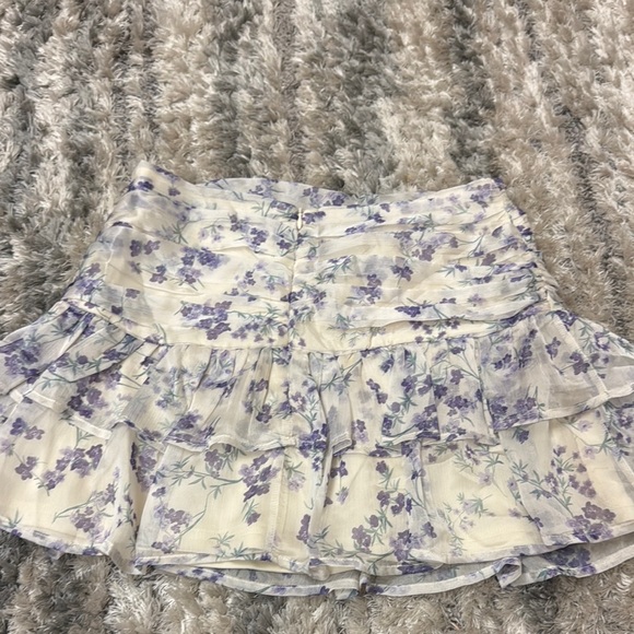 Floral Print Women's Skirt - Picture 2 of 2